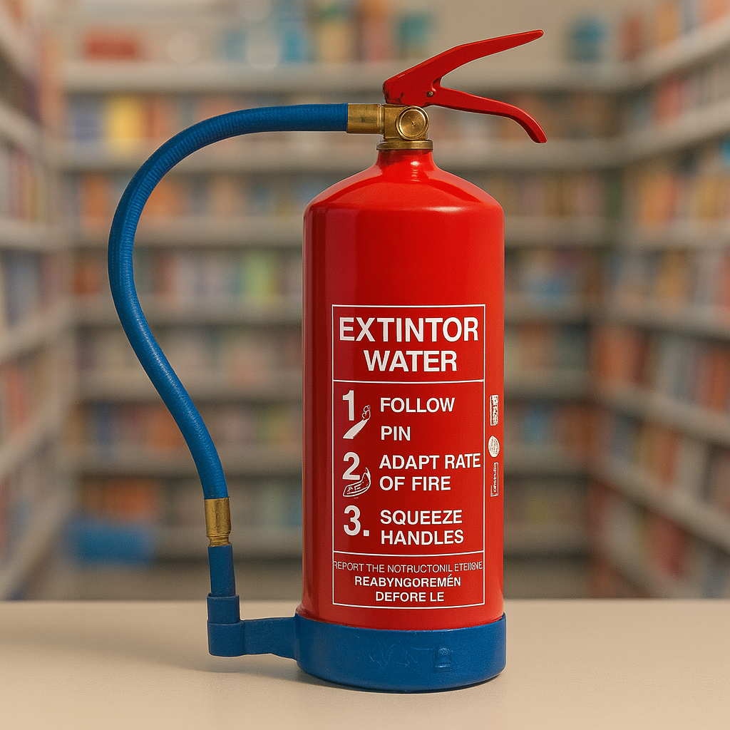 Extintor de Agua Pulverizada